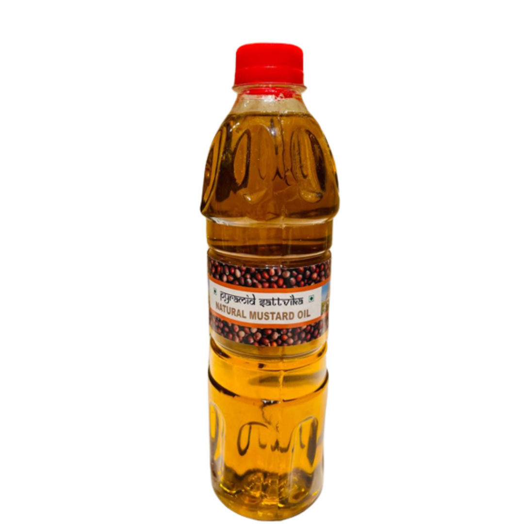 Pyramid Sattvika NATURAL MUSTARD OIL - 500 ml