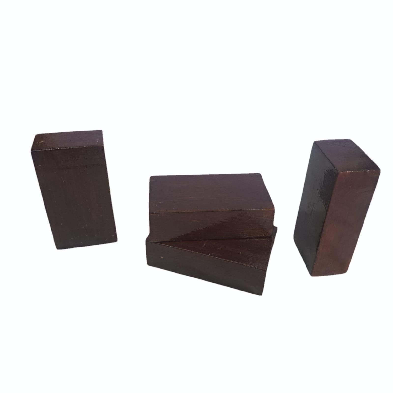 Yoga Brick | Neem Wood Block | 3 in x 5 in x 9 in(L x W x H)