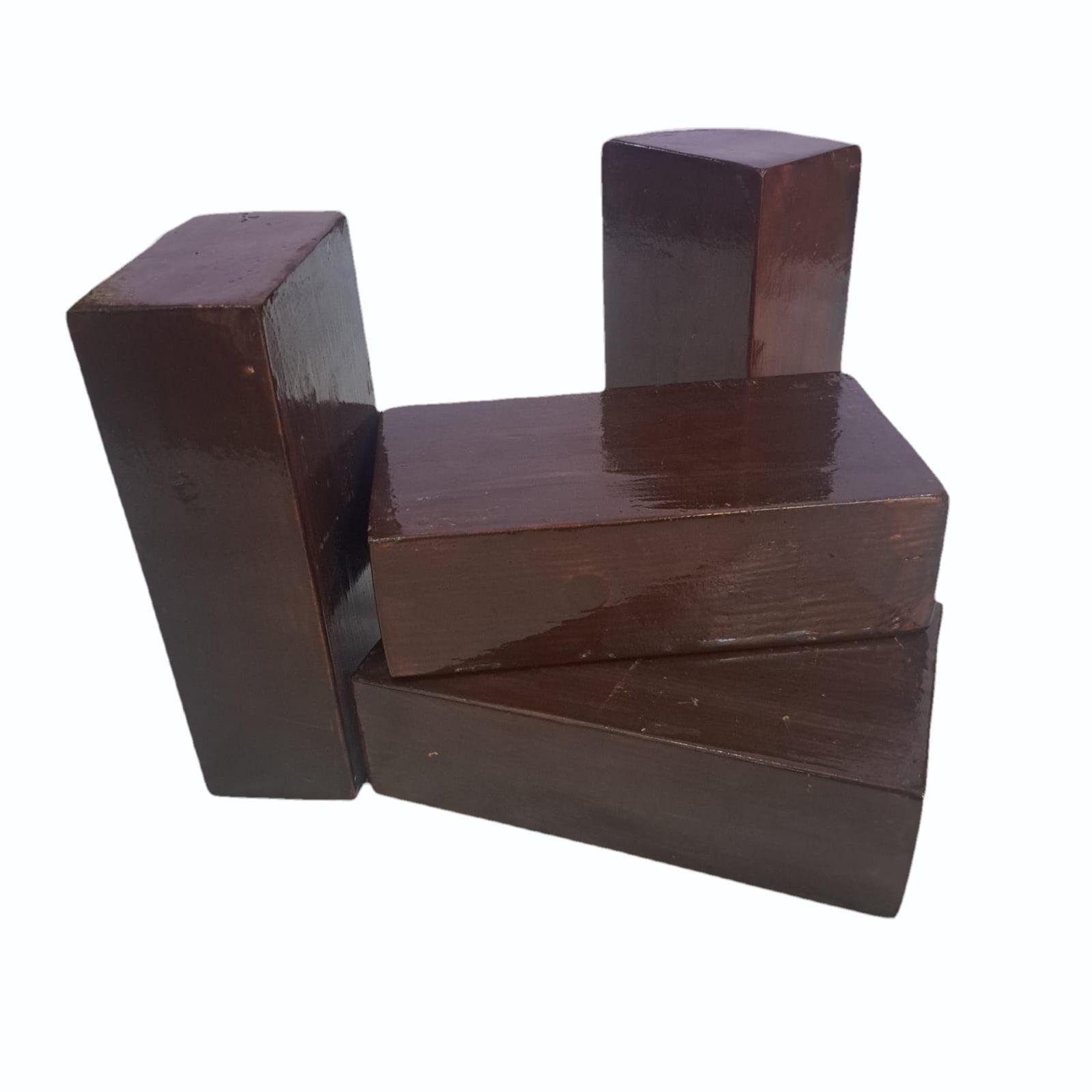 Yoga Brick | Pine Wood Block | 3 in x 5 in x 9 in(L x W x H)