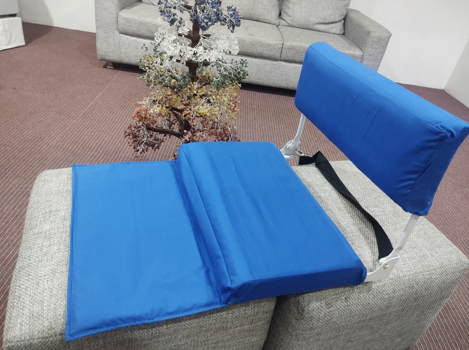 Three Foldable Meditation chair - Compact with shoulder strap