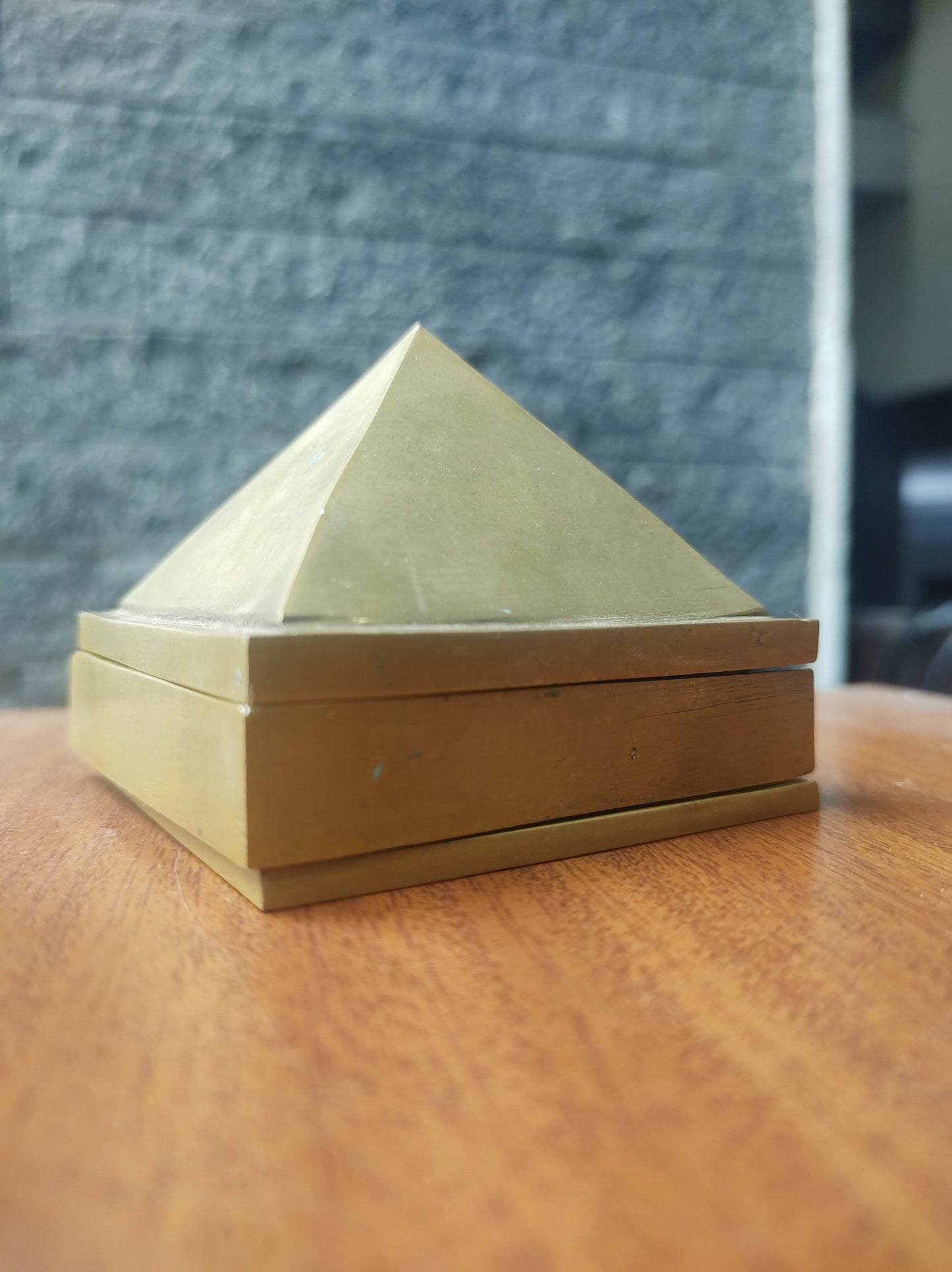 Brass Pyramid 3-inch