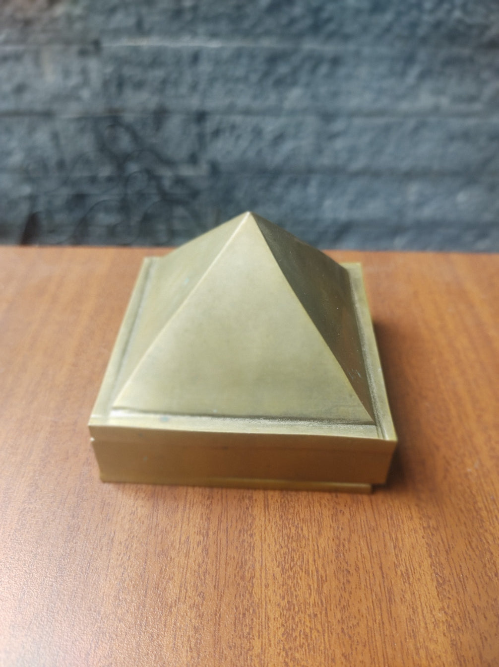 Brass Pyramid 3-inch