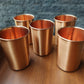 Copper Glasses (Set of 5)