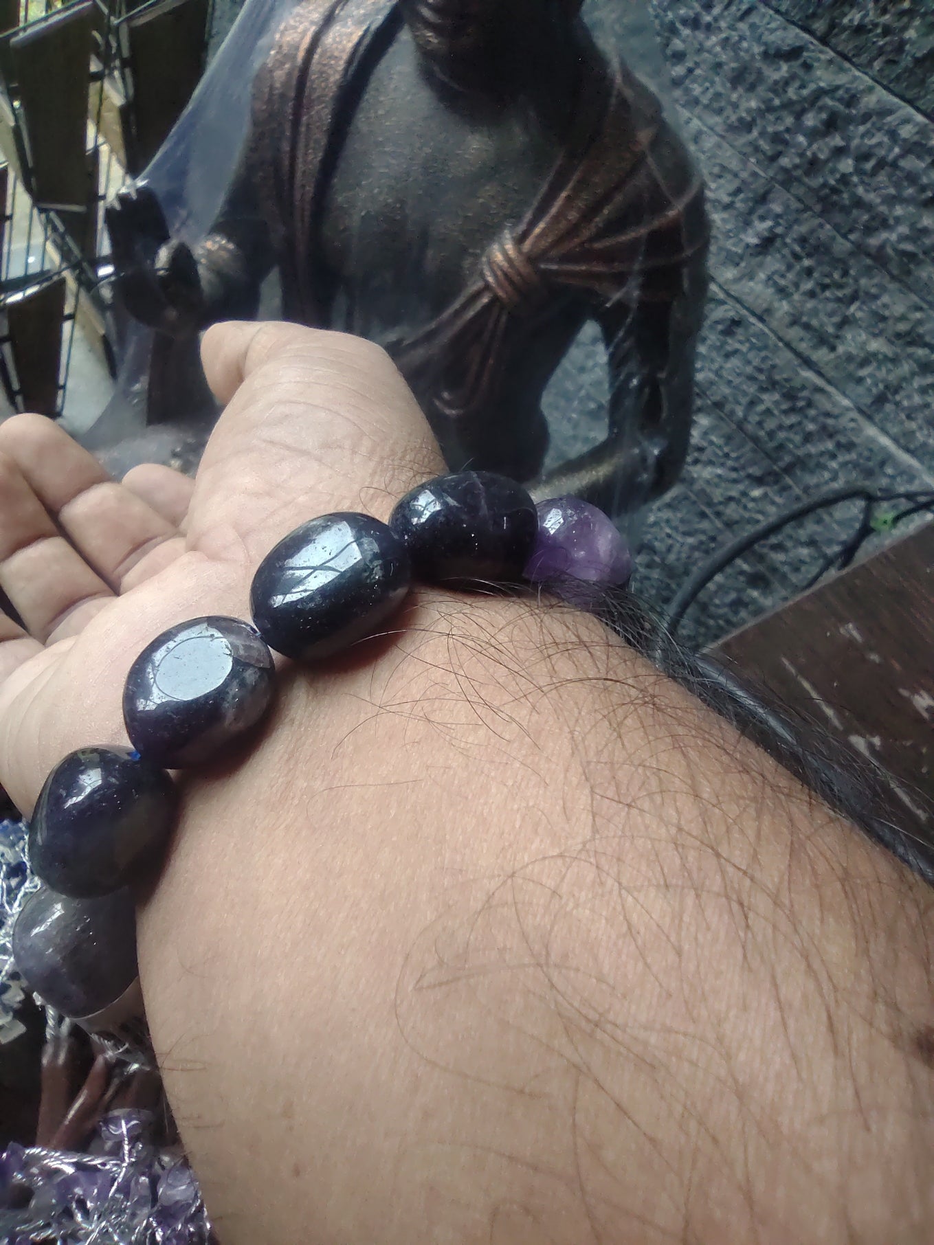 Amethyst crystal Bracelet