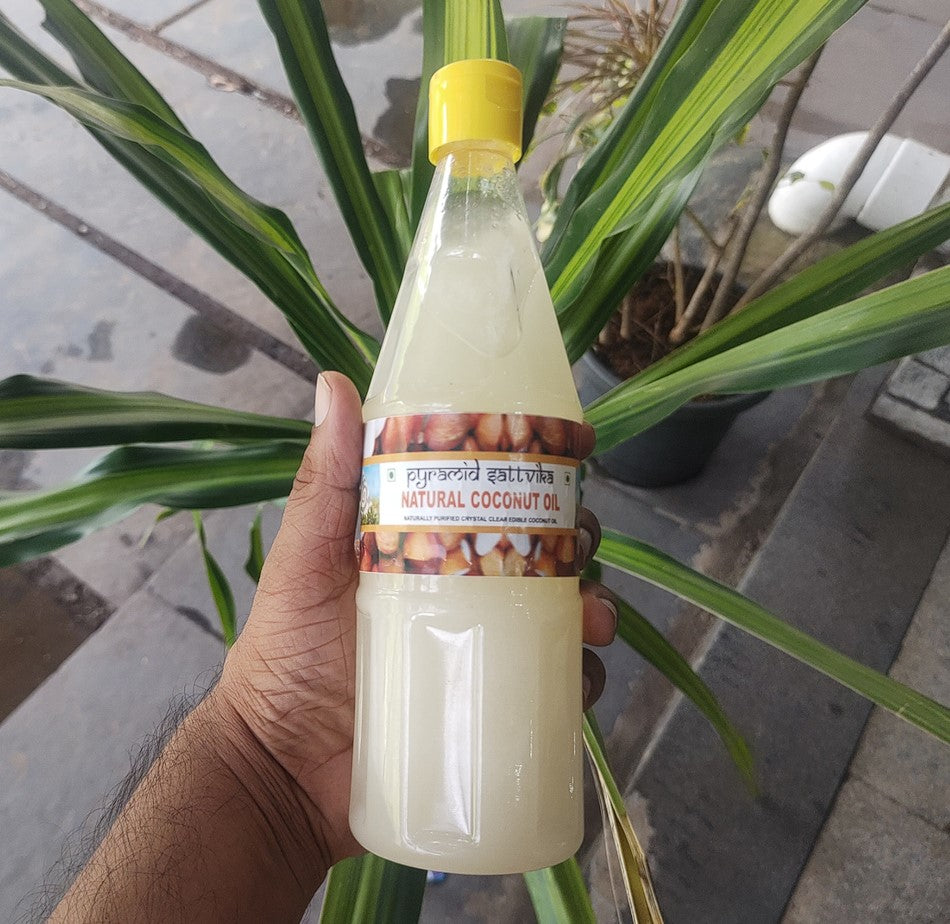 Pyramid Sattvika Coconut oil (For Cooking) - 500 ml