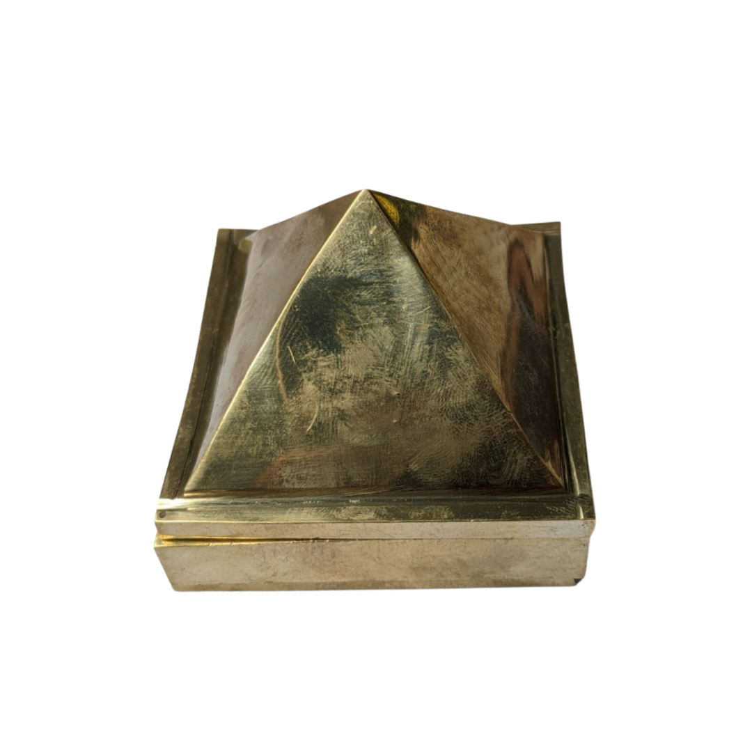 Brass Pyramid 3-inch